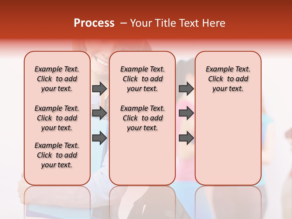 Fun Joy Portrait PowerPoint Template