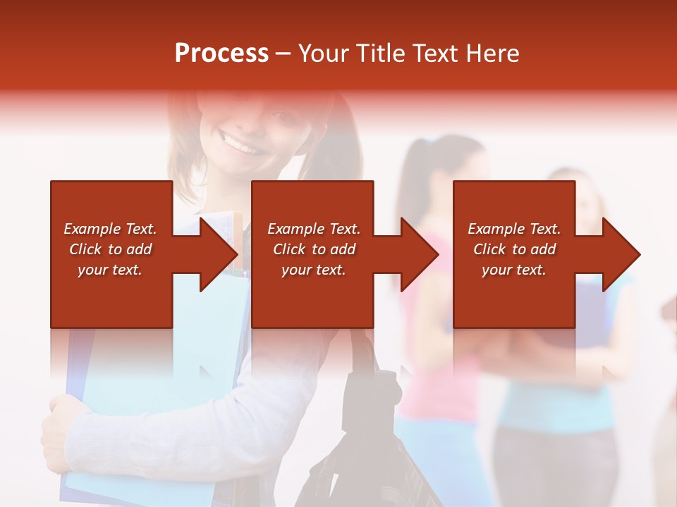 Fun Joy Portrait PowerPoint Template