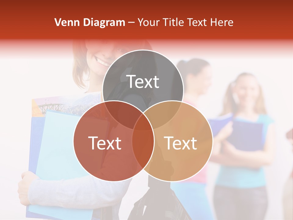 Fun Joy Portrait PowerPoint Template