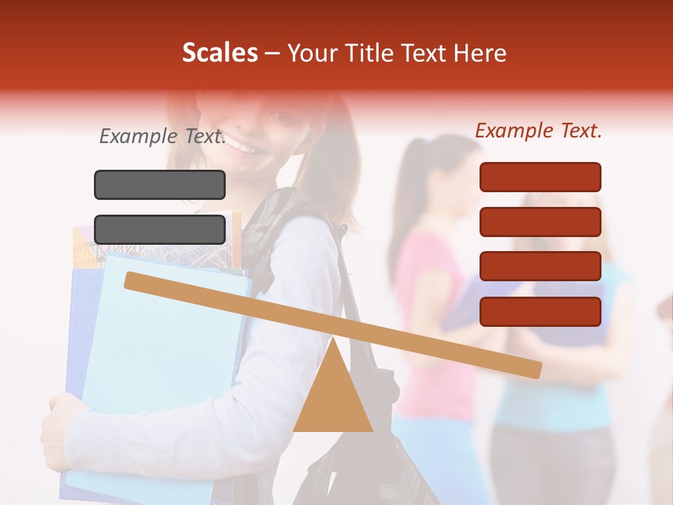 Fun Joy Portrait PowerPoint Template