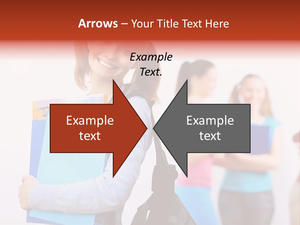 Fun Joy Portrait PowerPoint Template