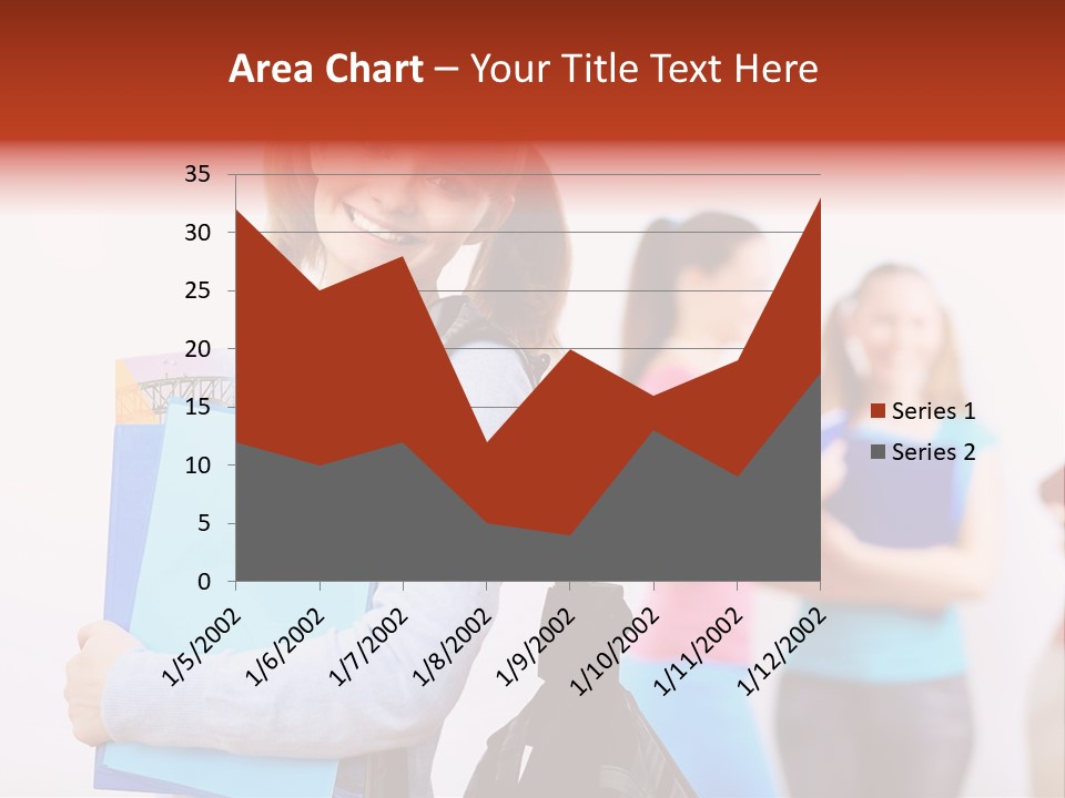 Fun Joy Portrait PowerPoint Template