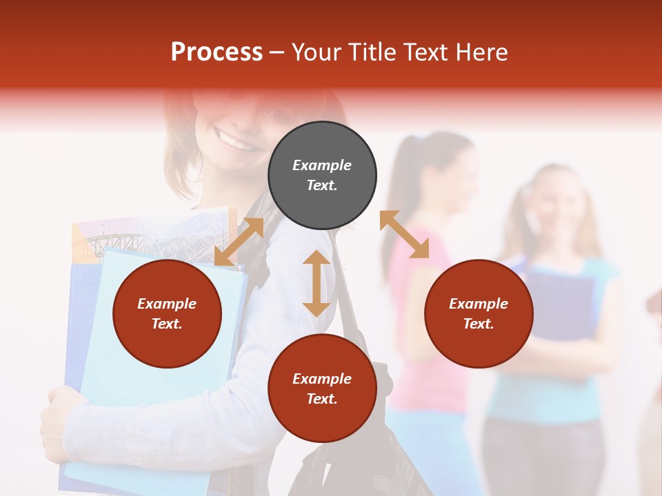 Fun Joy Portrait PowerPoint Template