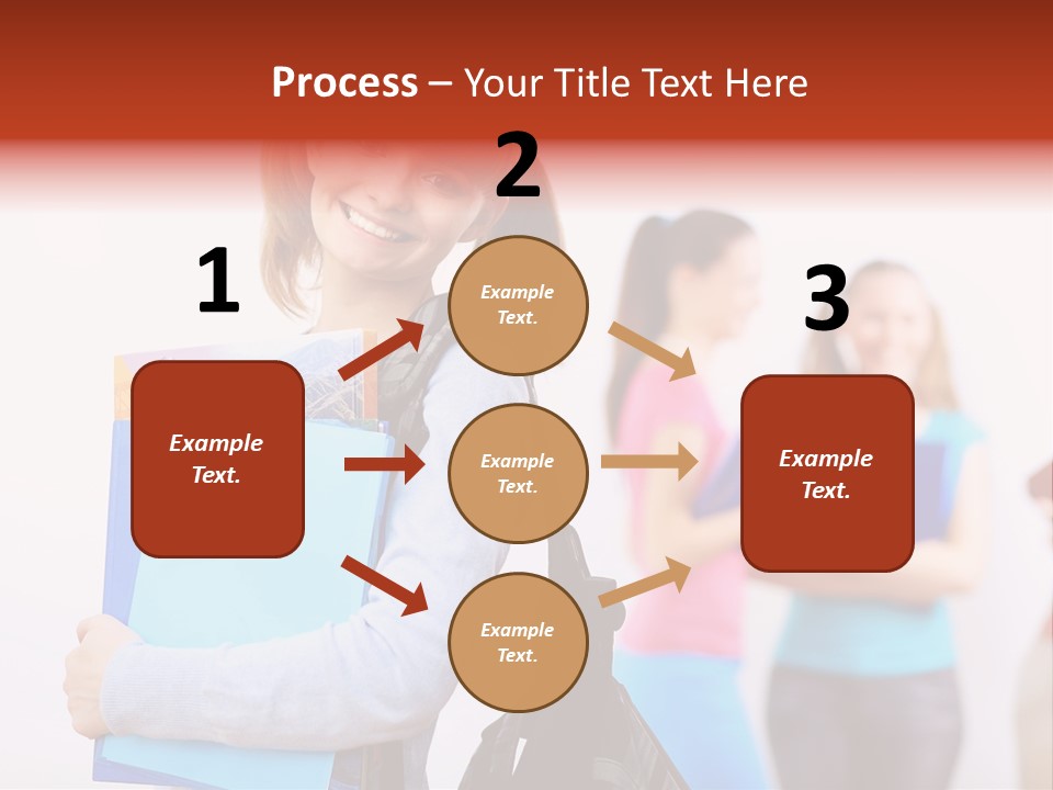 Fun Joy Portrait PowerPoint Template