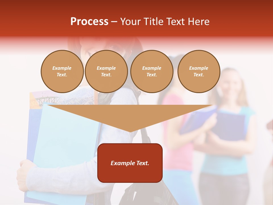 Fun Joy Portrait PowerPoint Template