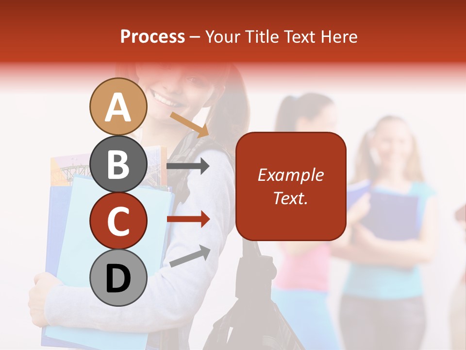 Fun Joy Portrait PowerPoint Template