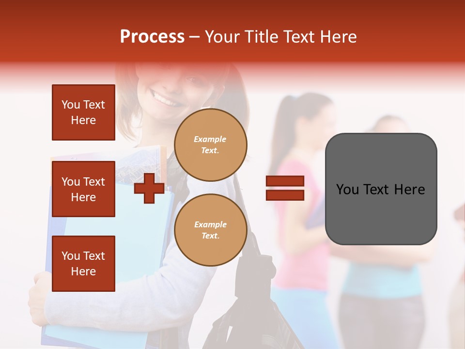 Fun Joy Portrait PowerPoint Template