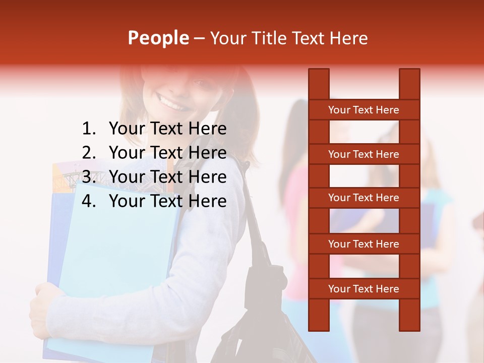 Fun Joy Portrait PowerPoint Template