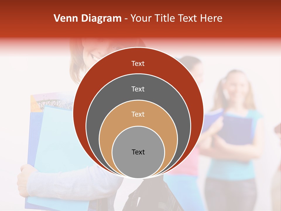 Fun Joy Portrait PowerPoint Template