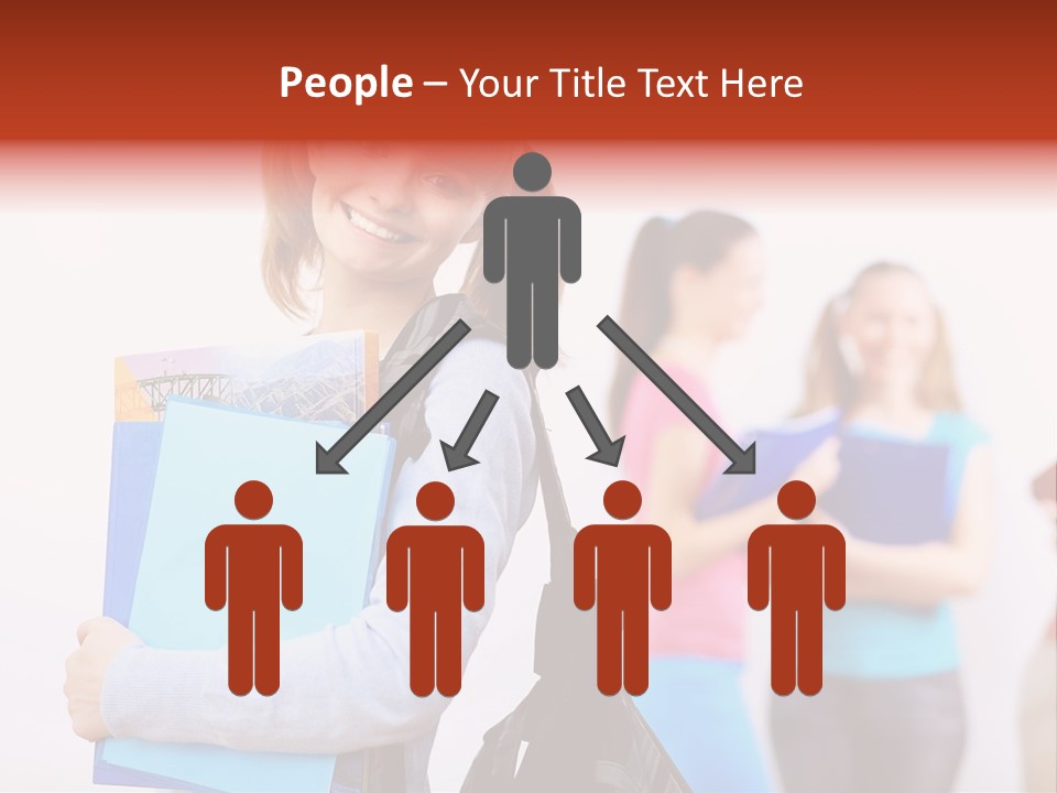 Fun Joy Portrait PowerPoint Template