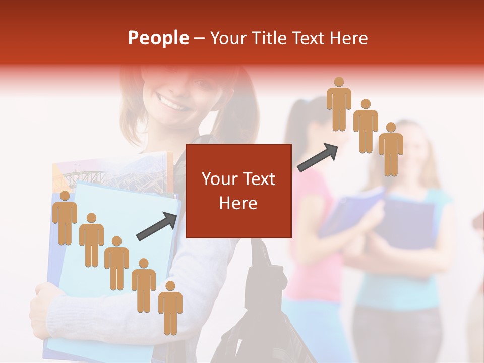 Fun Joy Portrait PowerPoint Template