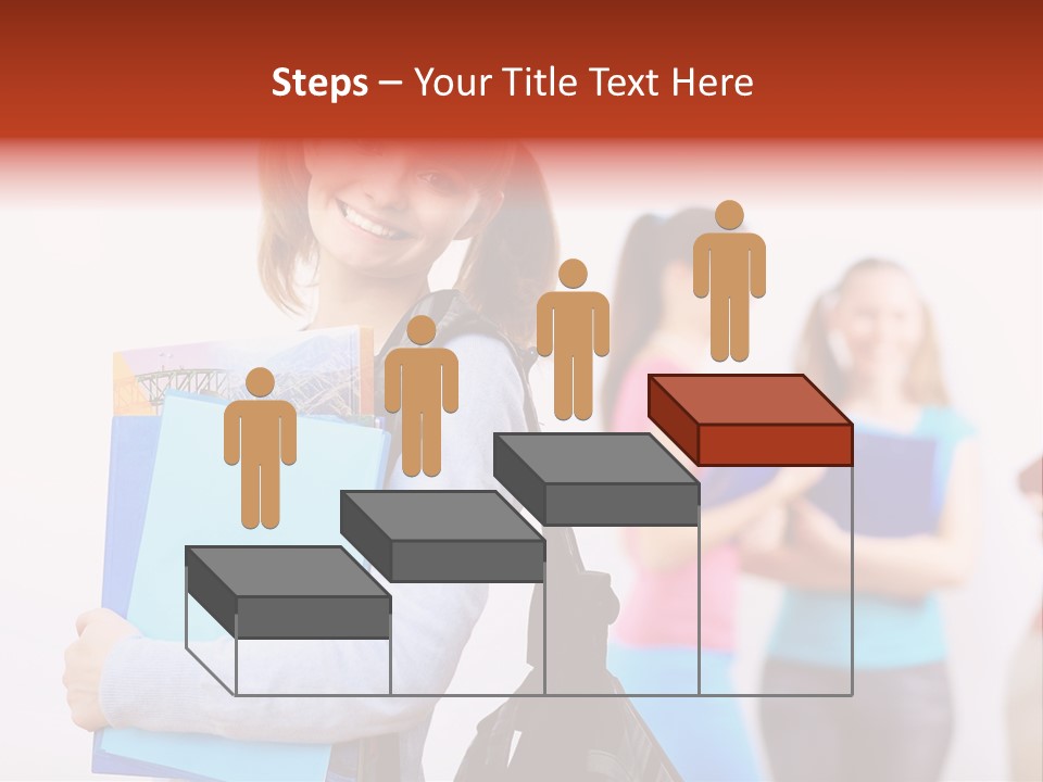 Fun Joy Portrait PowerPoint Template