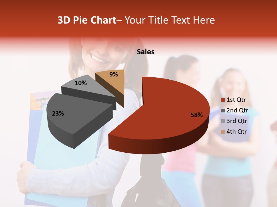 Fun Joy Portrait PowerPoint Template