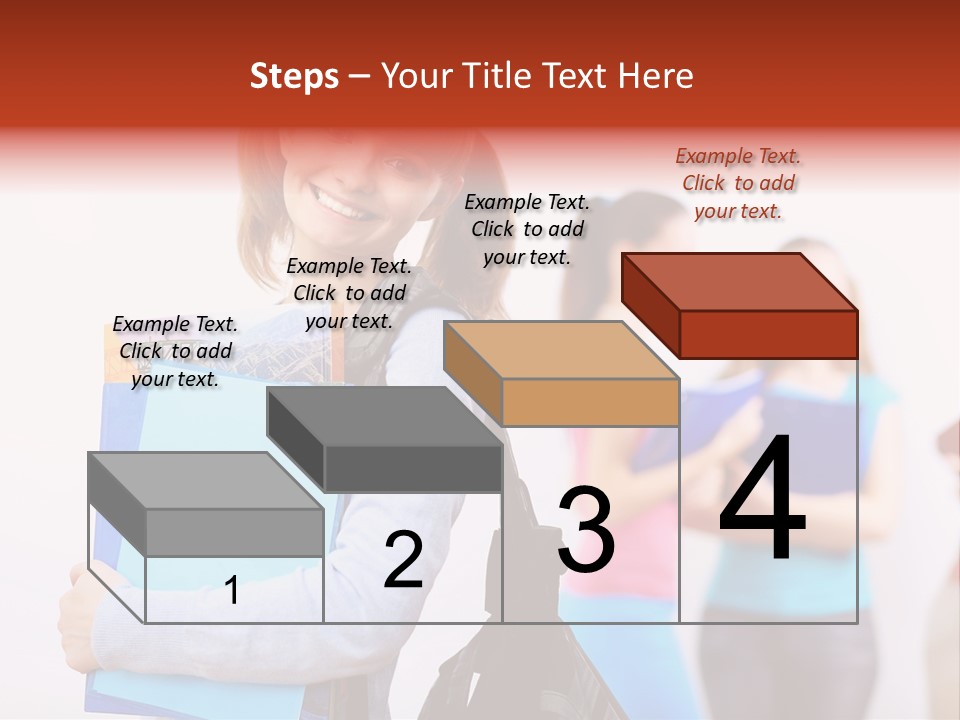 Fun Joy Portrait PowerPoint Template