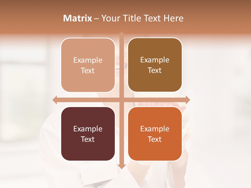 Oral Dentistry Caucasian PowerPoint Template