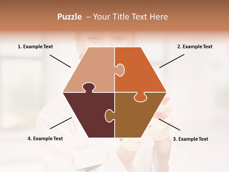 Oral Dentistry Caucasian PowerPoint Template