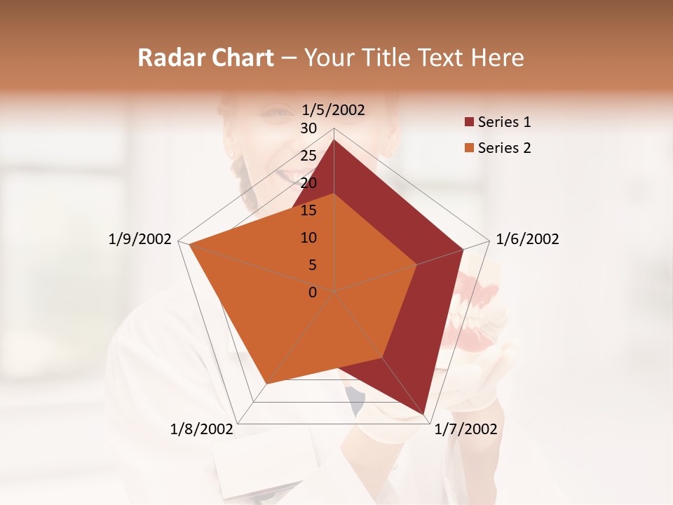 Oral Dentistry Caucasian PowerPoint Template
