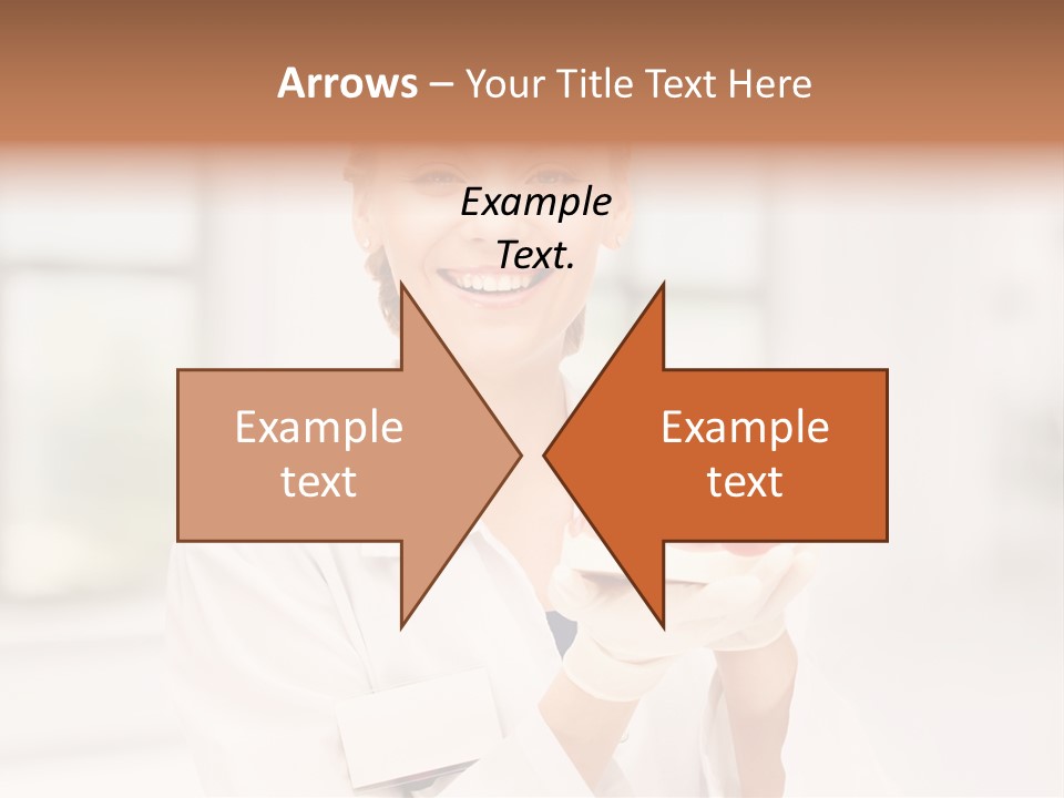 Oral Dentistry Caucasian PowerPoint Template