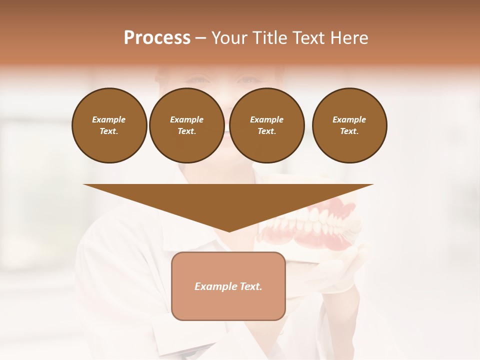 Oral Dentistry Caucasian PowerPoint Template