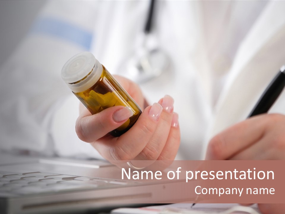 Remedy Medication Medical PowerPoint Template