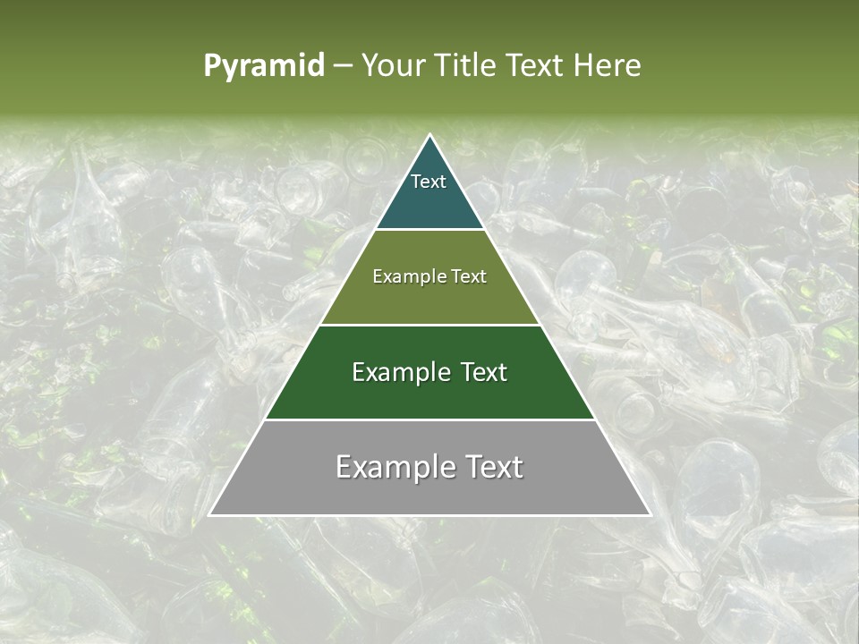 Bottle Reprocessing Alcoholism PowerPoint Template