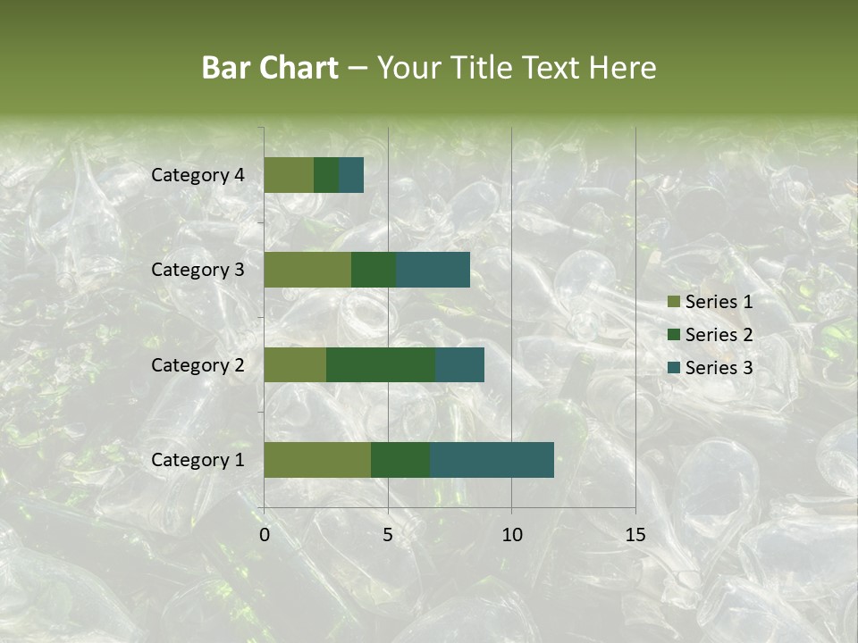 Bottle Reprocessing Alcoholism PowerPoint Template