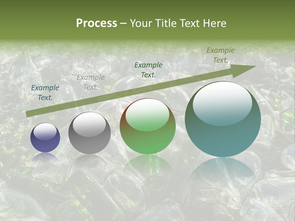 Bottle Reprocessing Alcoholism PowerPoint Template