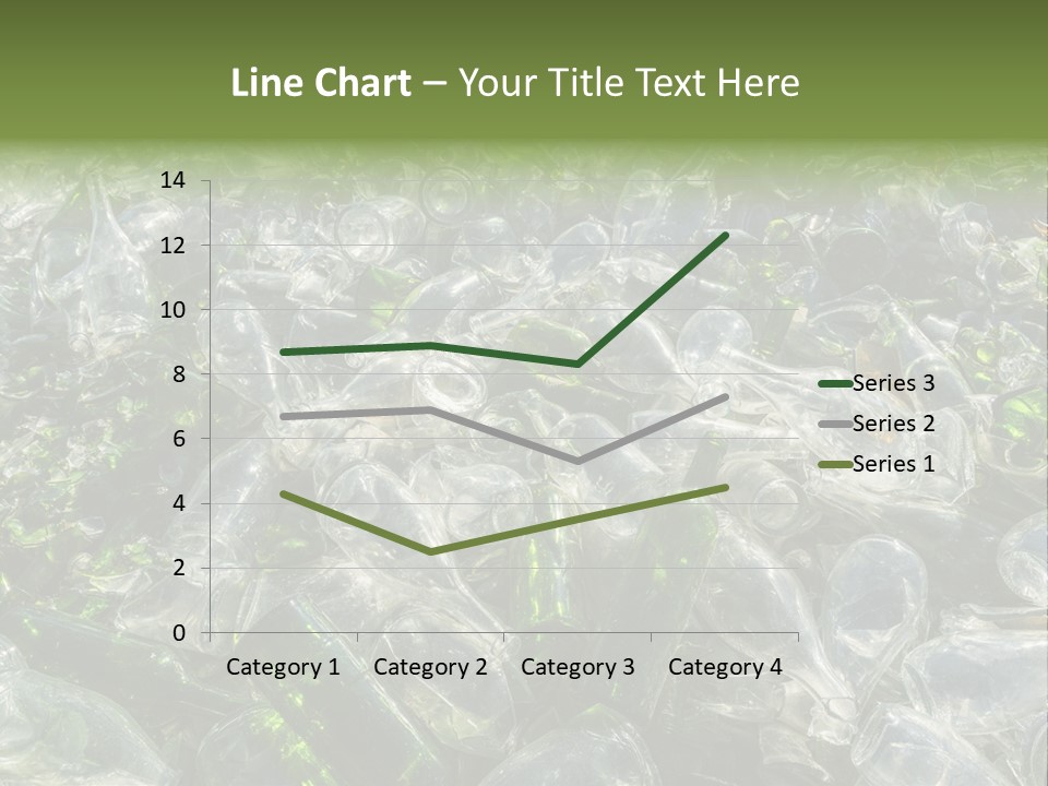 Bottle Reprocessing Alcoholism PowerPoint Template
