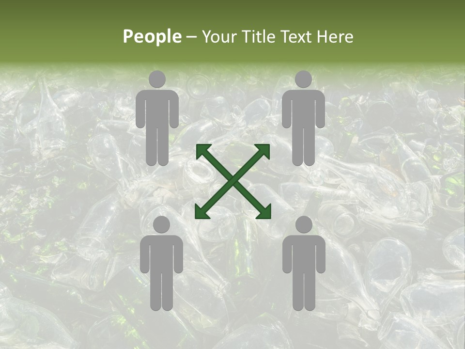 Bottle Reprocessing Alcoholism PowerPoint Template