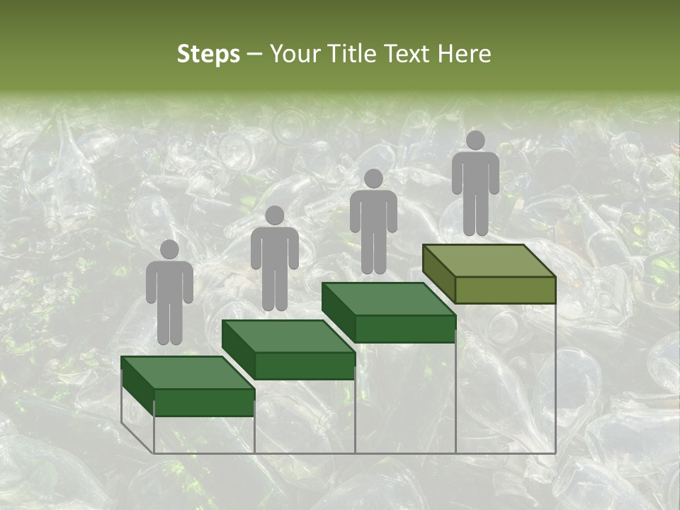 Bottle Reprocessing Alcoholism PowerPoint Template