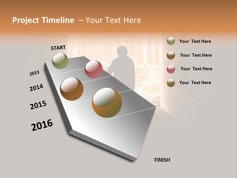 Depression Unemployment Shabby PowerPoint Template