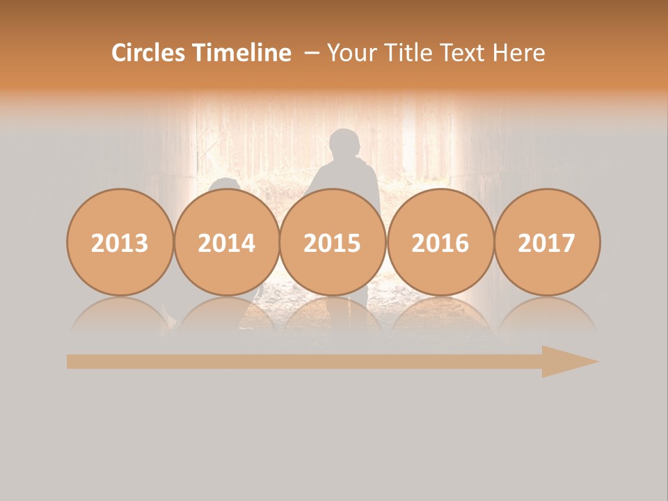 Depression Unemployment Shabby PowerPoint Template