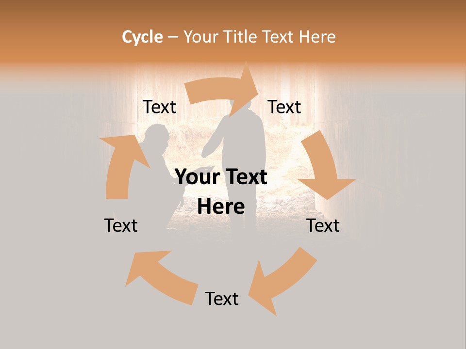 Depression Unemployment Shabby PowerPoint Template
