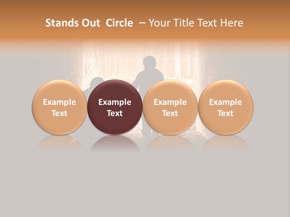 Depression Unemployment Shabby PowerPoint Template
