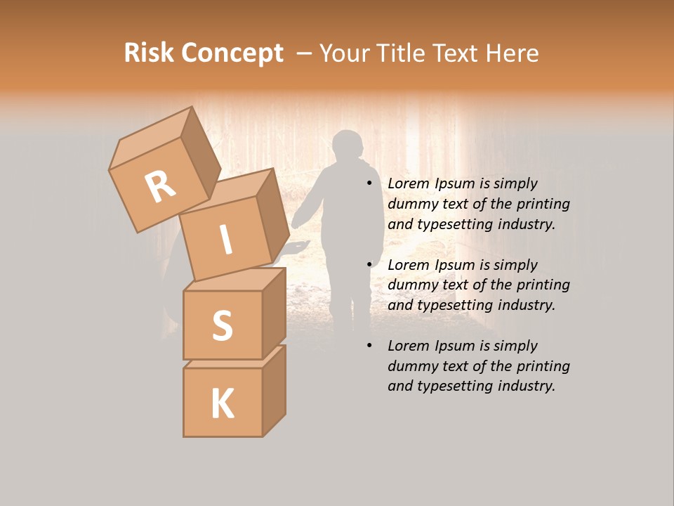Depression Unemployment Shabby PowerPoint Template