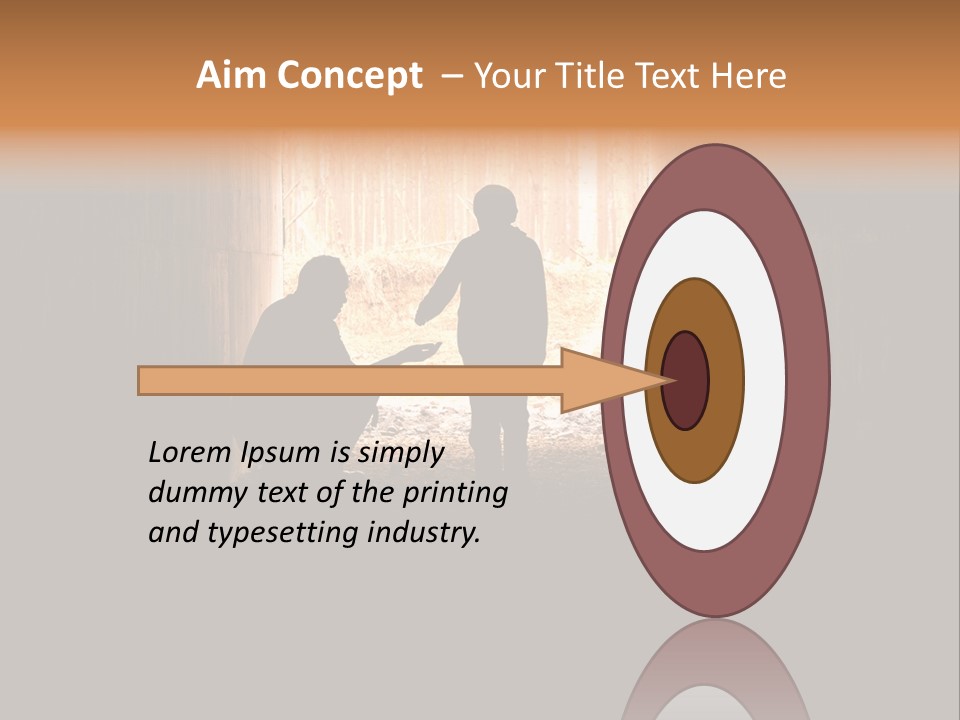 Depression Unemployment Shabby PowerPoint Template