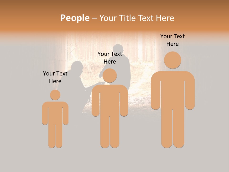 Depression Unemployment Shabby PowerPoint Template