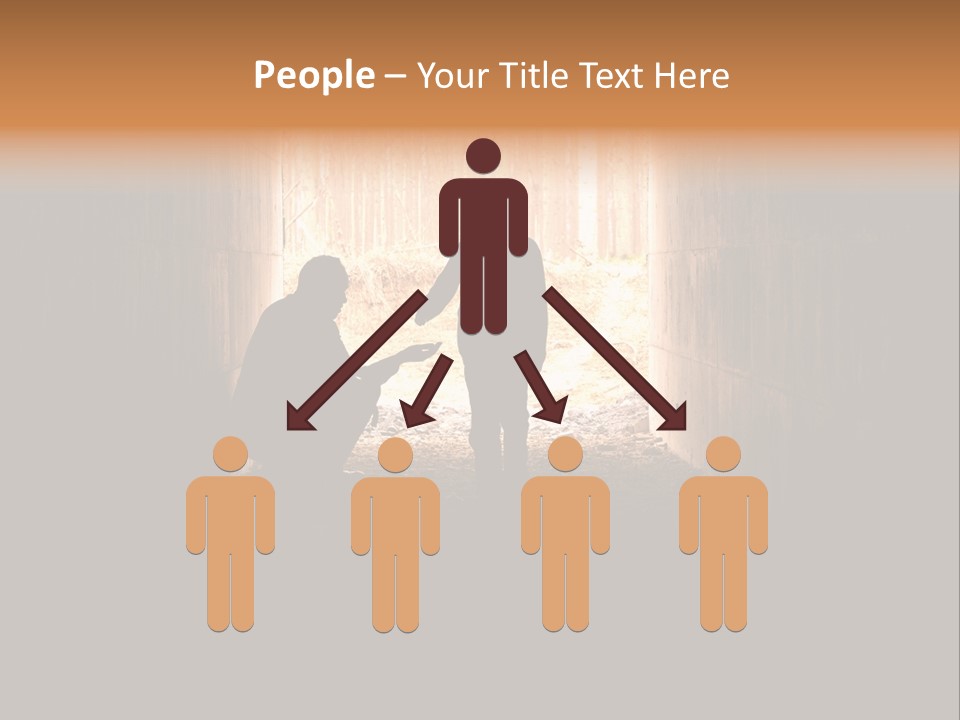 Depression Unemployment Shabby PowerPoint Template