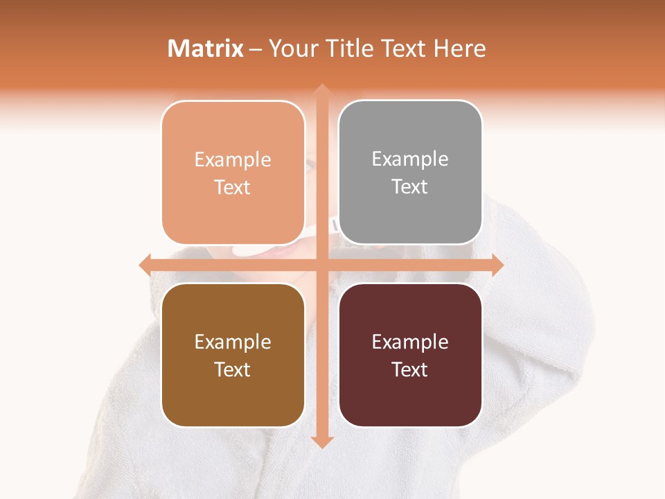 Boy Bathroom Cute PowerPoint Template