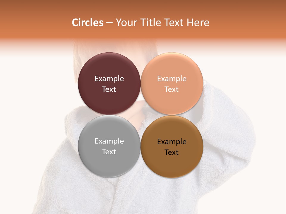 Boy Bathroom Cute PowerPoint Template