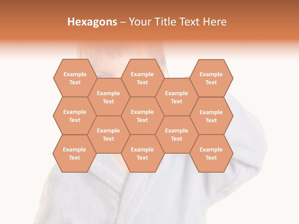 Boy Bathroom Cute PowerPoint Template