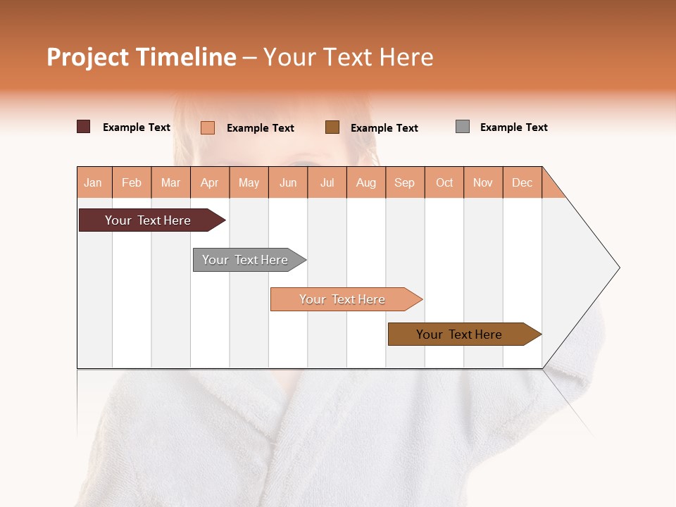 Boy Bathroom Cute PowerPoint Template