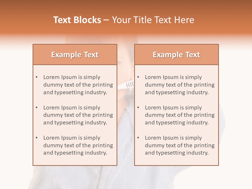 Boy Bathroom Cute PowerPoint Template