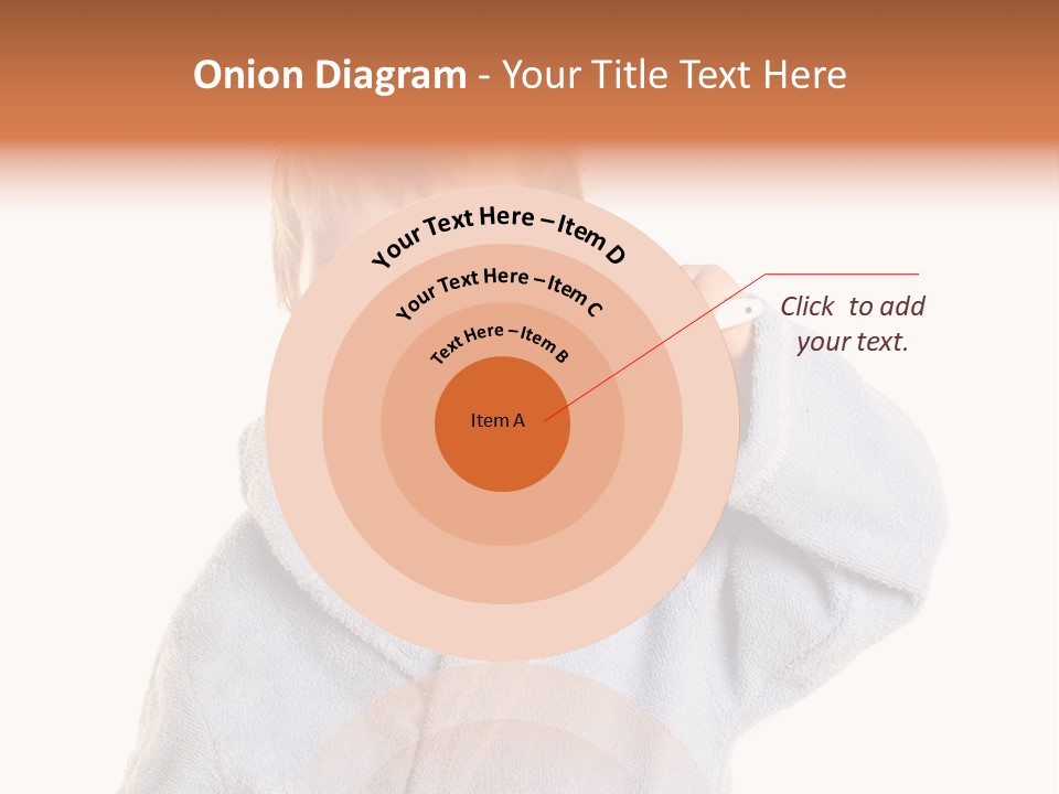 Boy Bathroom Cute PowerPoint Template