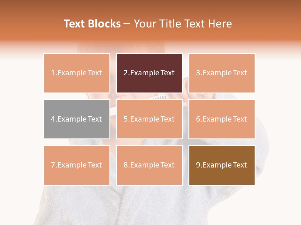 Boy Bathroom Cute PowerPoint Template