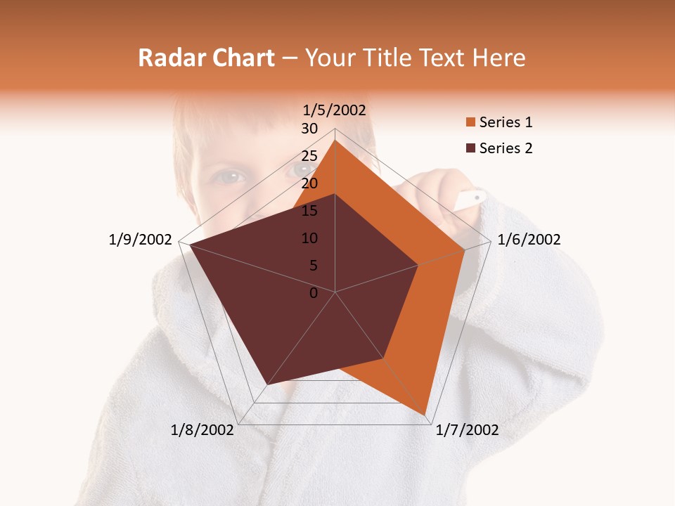 Boy Bathroom Cute PowerPoint Template