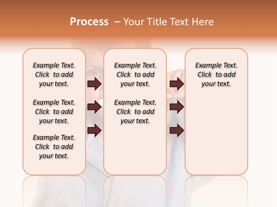 Boy Bathroom Cute PowerPoint Template