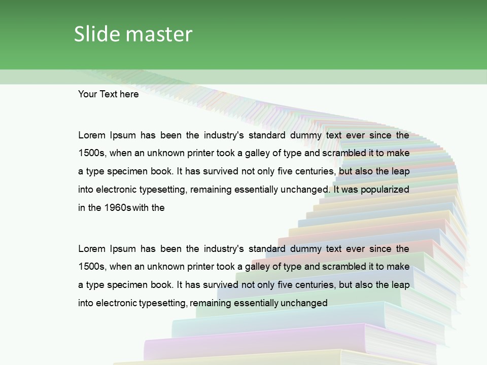 Magazine Young Illustration PowerPoint Template