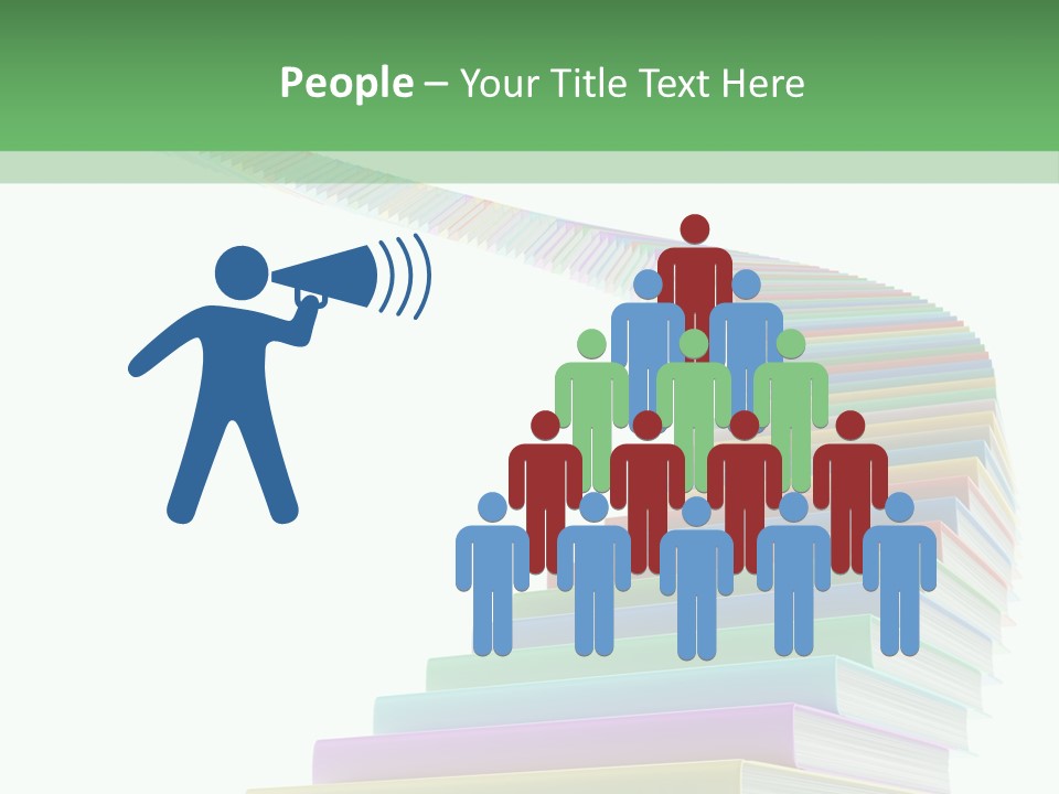 Magazine Young Illustration PowerPoint Template