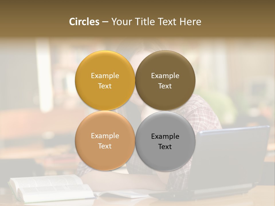 Student Smile Beautiful PowerPoint Template